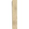 Ekena Millwork Merced Slat Rough Sawn Bracket, Douglas Fir, 6"W x 28"D x 36"H BKT06X28X36MRC06RDF - alternate 3